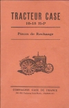 piéces détachées
type : 10.18  HP