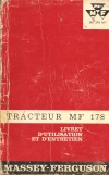 notice d'entretien 
type : MASSEY FERGUSON
178