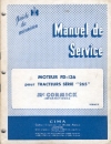 manuel de service
type : F265