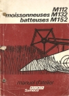 manuel d'atelier
type : M112-M132-M152