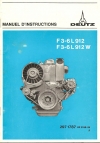 manuel d'instructions
type : F3-6L912 - F3-6L912W