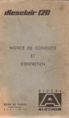 notice d'entretien
type : Dieselair 120