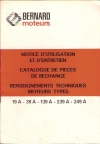 notice entretien et piéces  détachées
type : W19A - W39A - W139A - W239A - W249A