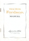 notice d' entretien
type : FORDSON