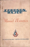 notice d'entretien
type : FORDSON MAJOR