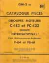 piéces détachées
type : F64 - F8.61