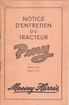 notice d'entretien
type : PONY 812 TM