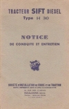 notice d'entretien
type : H30